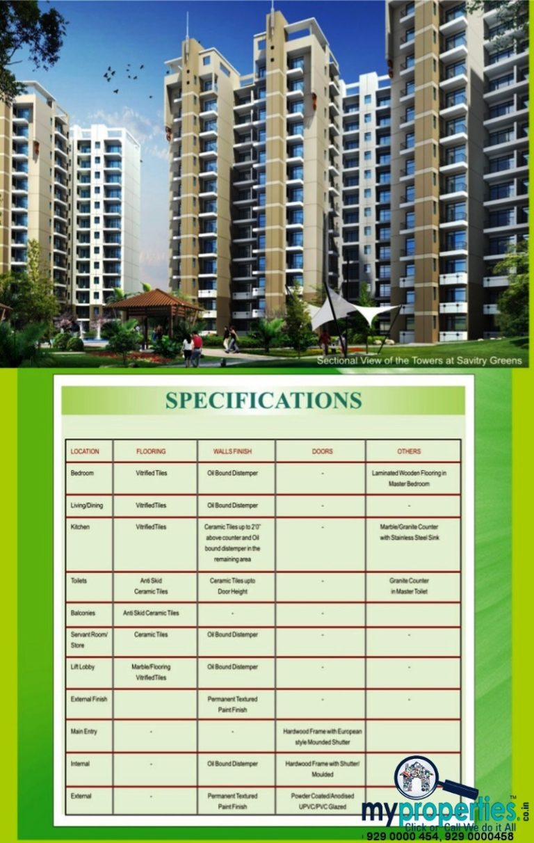 Savitry Greens Zirakpur Call Us 9290000454, 9290000458 2 BHK 3 BHK & 4 BHK Ready To Move