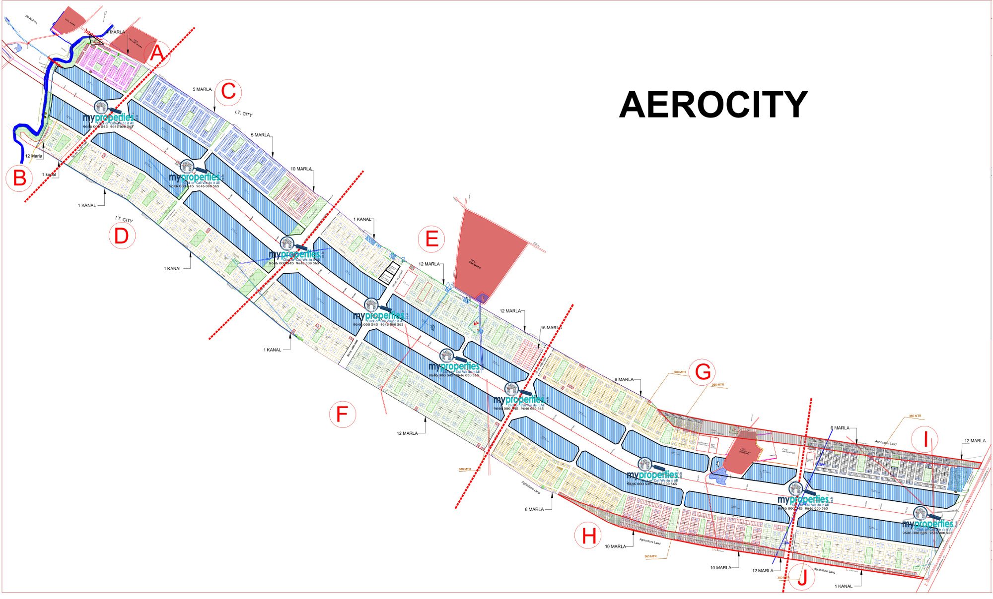 Aerocity MAp