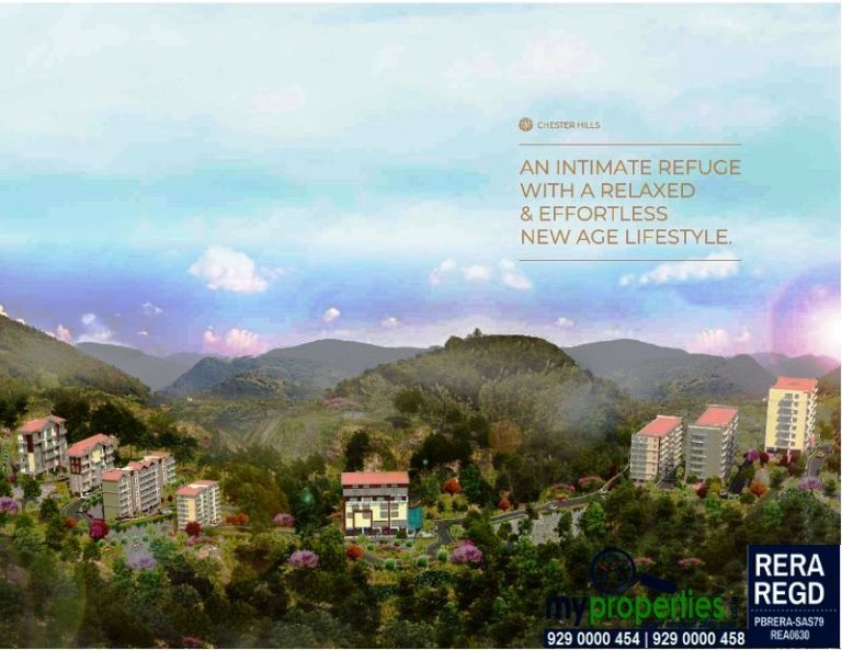 Chester Hills Solan Himachal Pradesh Call 9290000454, 9290000458 2 BHK 3 BHK Flats in