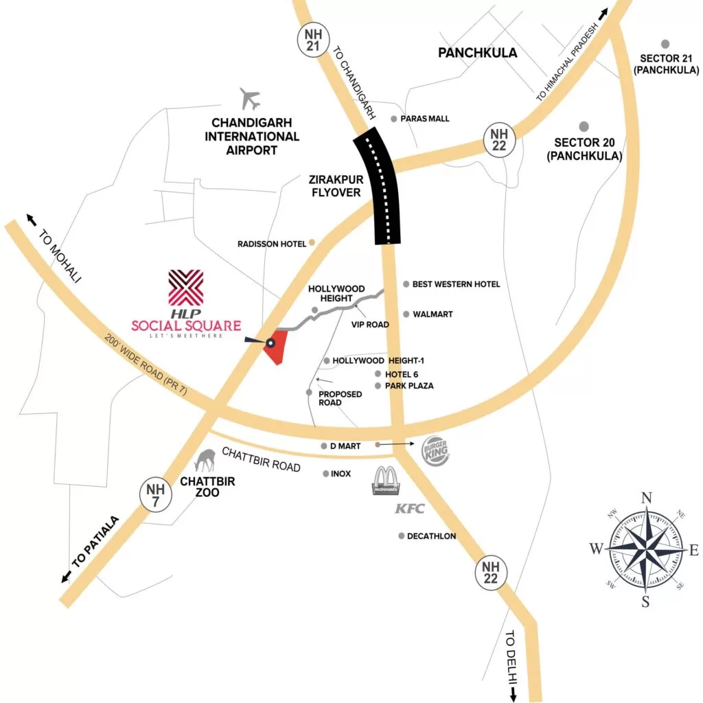 Residential Plot for Sale in Zirakpur | HLP Palmillas