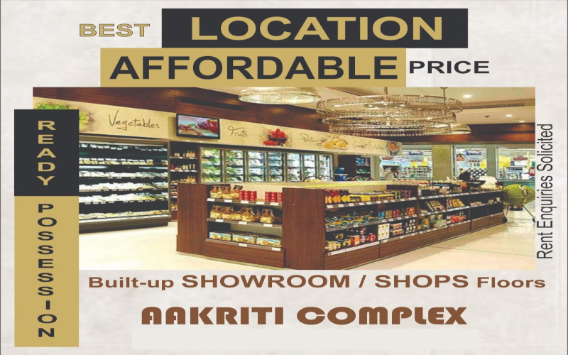 Ready to Move Shops in Aakriti Complex at Ambala Highway Zirakpur – Call – 9290000454