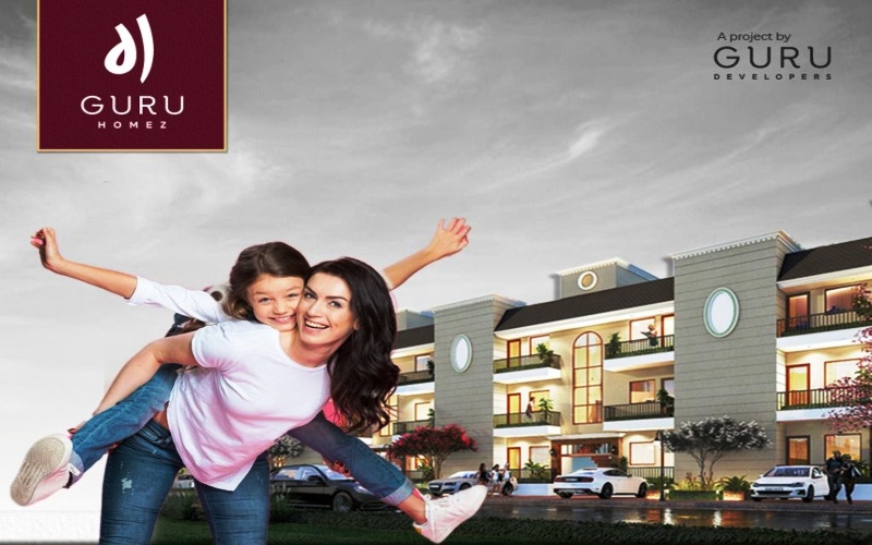 Guru Homes Kharar | Call 9290000454 | 2 BHK & 3 BHK Flats For Sale at Kharar Kurali Highway Kharar