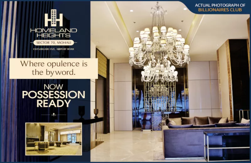 Homeland Heights Mohali | Call – 9290000454 | 3 BHK Flats For Sale at Airport Road Mohali