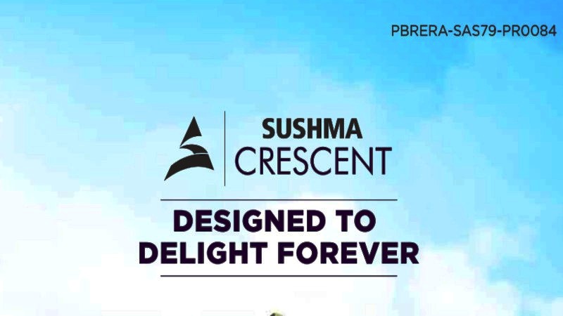 Sushma Crescent Zirakpur | Call – 9290000454 | 2 BHK & 3 BHK Flats For Sale in Sushma Crescent Dhakoli Zirakpur