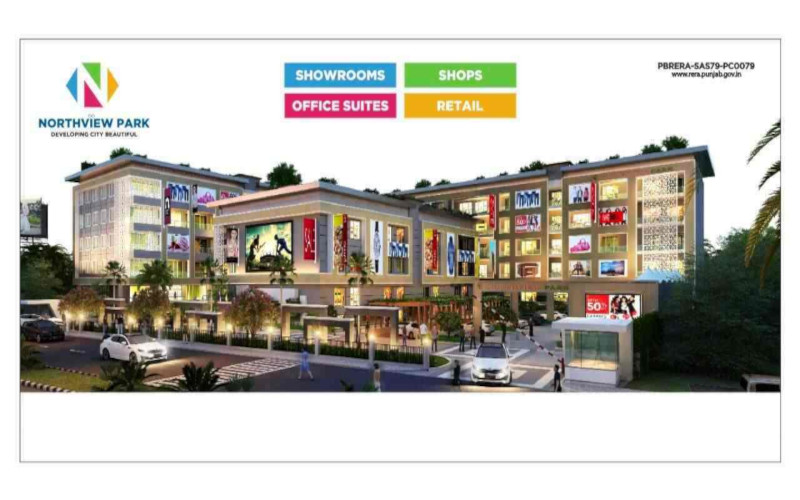 Northview Park Zirakpur | Call – 9290000454 | Showrooms, Shops & Office Space For Sale in Zirakpur