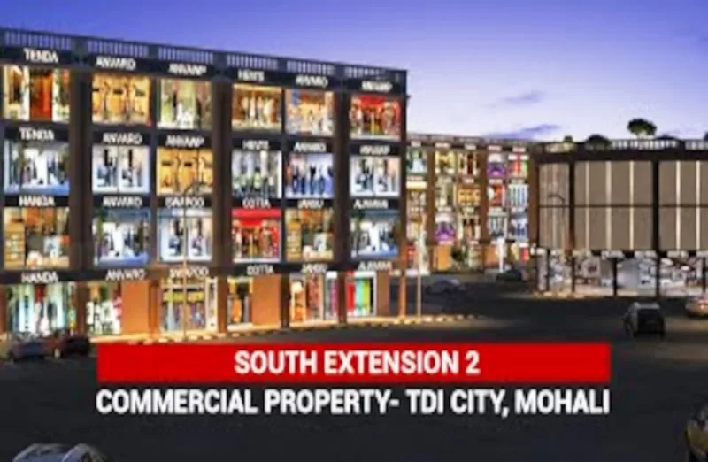 || Call – 9290000458 || Showroom For Sale in TDI South Extension 2 at Airport Road Mohali